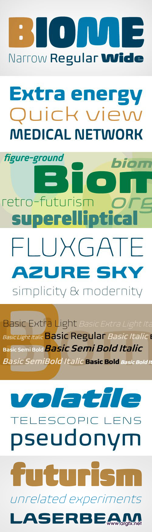  Biome Pro Font Family - 42 Fonts for $2236