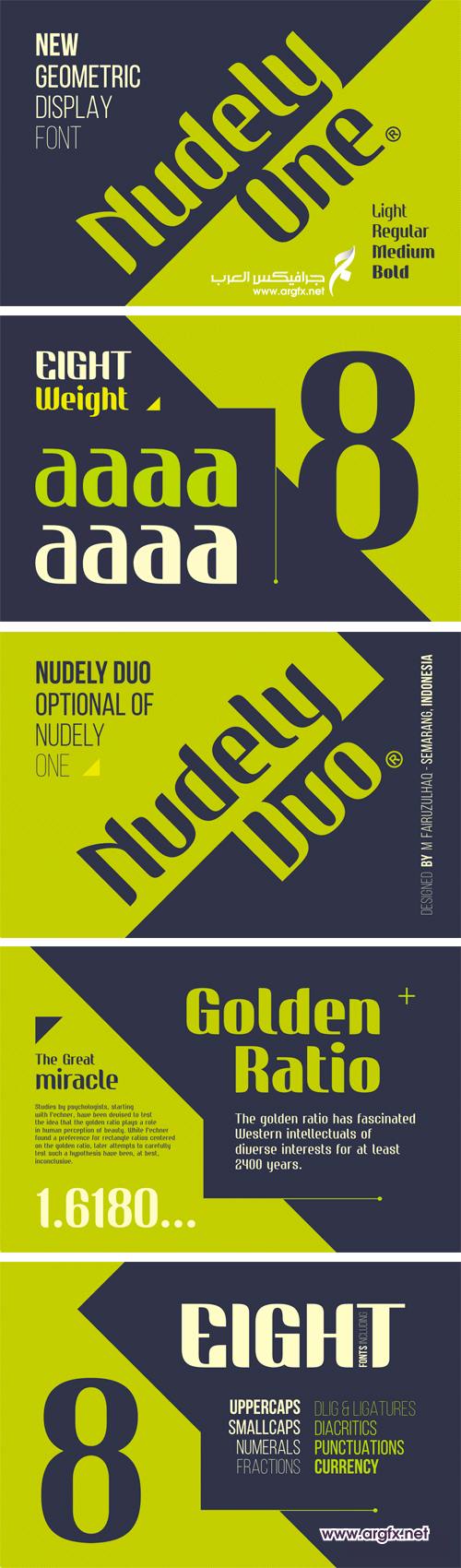  Nudely Font Family - 8 Fonts $40