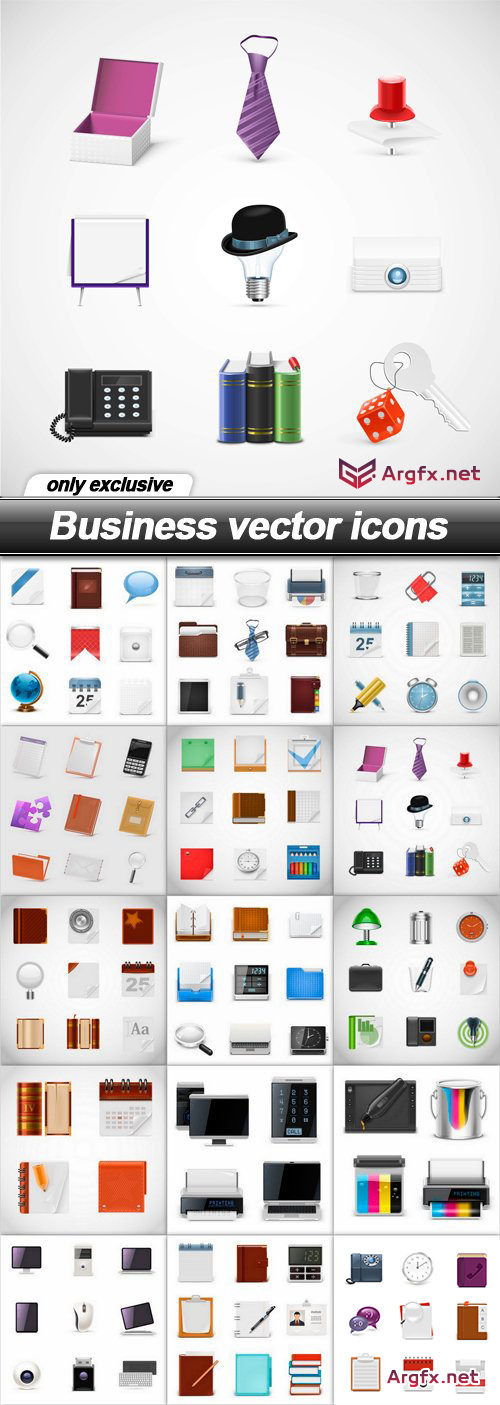  Business vector icons - 15 EPS