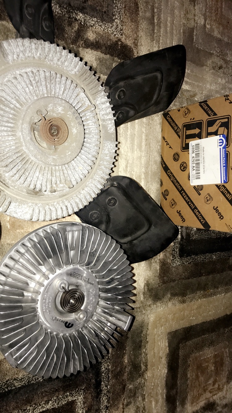 I just bought mopar fan clutch but i don't know is original or fake! | Jeep  Enthusiast Forums
