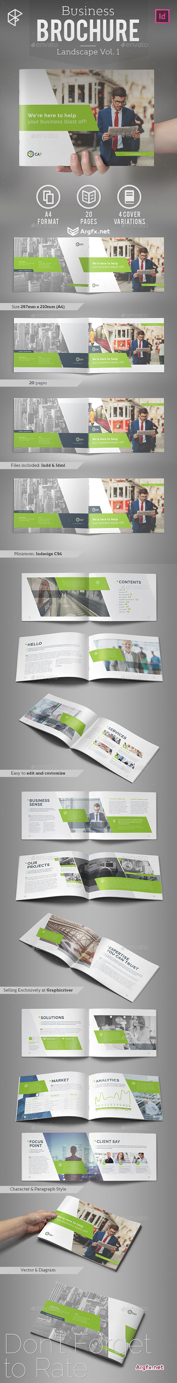  GraphicRiver - Business Brochure - Landscape Vol 1 14376917