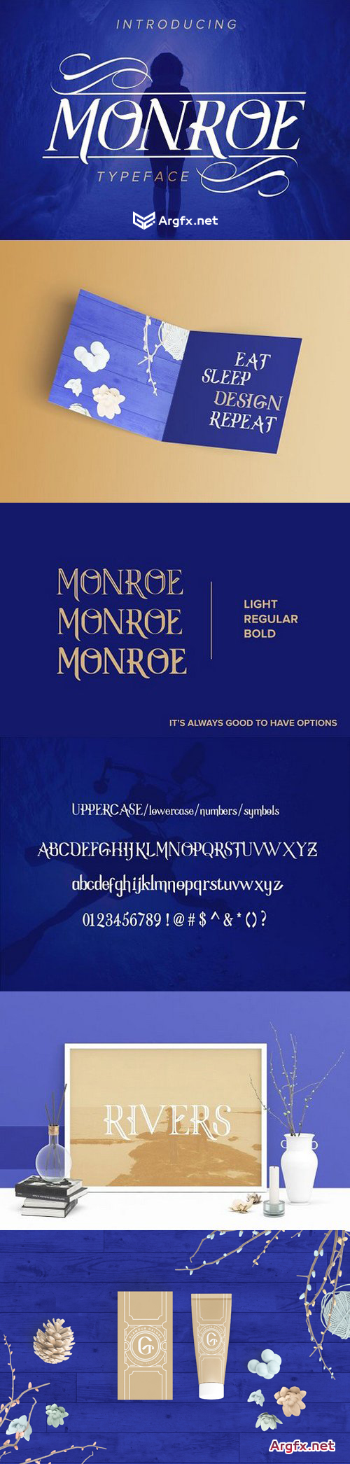  CM - Monroe Font Family NEW 1323520
