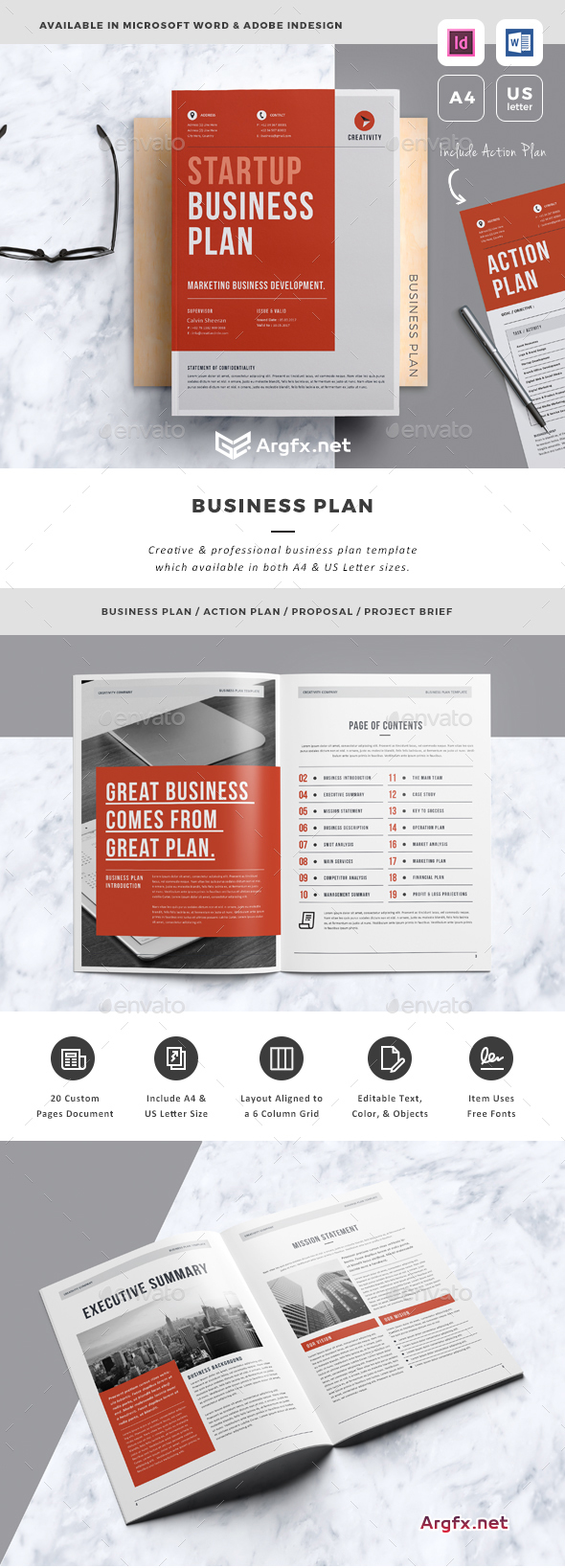 GraphicRiver - Business Plan - 19540224