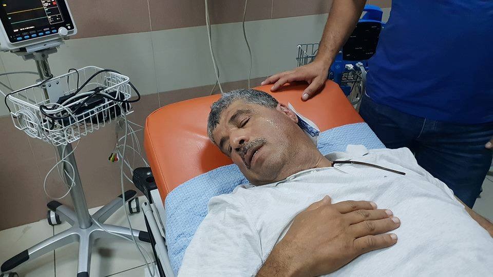 الوزير وليد عساف اصيب برصاصة مطاطية في الأذن
